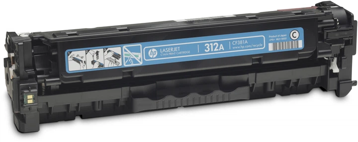 Картридж HP 312A LJ Pro M476dn/M476dw/M476nw Cyan (CF381A) - зображення 2