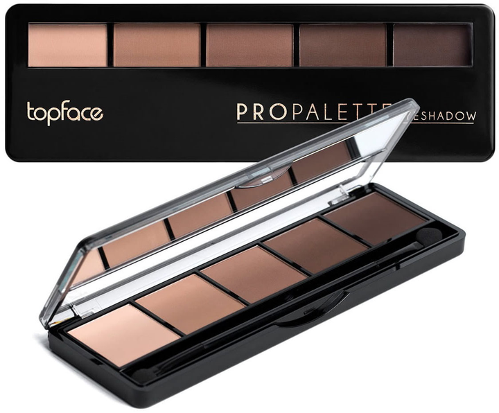 Paleta cieni do powiek TopFace Pro Palette Eyeshadow 019 8 g (8681217243002) - obraz 1