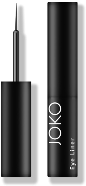Eyeliner Joko Make-Up Eye Liner matowy w pędzelku Black (5903216301013) - obraz 1