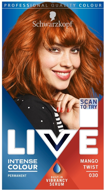 Фарба для волосся Schwarzkopf Live Intense Colour 030 Mango Twist (9000101717686) - зображення 1