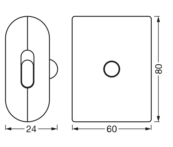 Ночник со сменными дизайнами 0.2W 4.5V 10lm 3000K 3х1.5AAA 24x60x80mm [4058075575592] Ledvance NIGHTLUX CARTOON - изображение 6