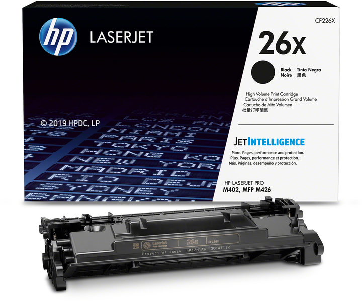 Картридж HP 26X LJ Pro M402/M426 Black (9000 стор) (CF226X) – фото ...