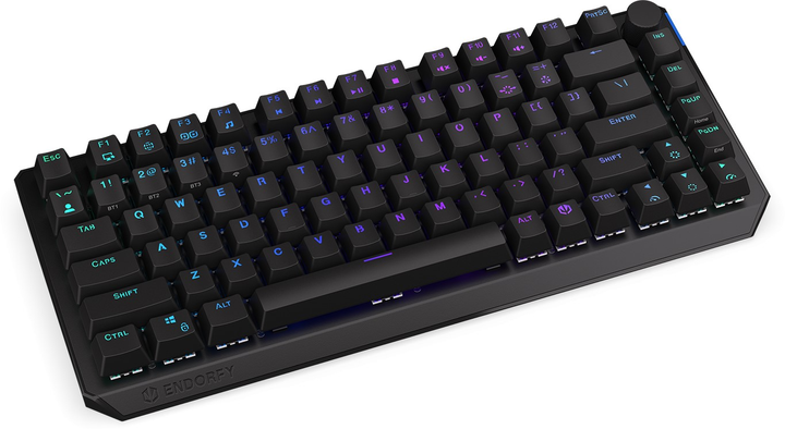 Клавіатура бездротова Endorfy Thock 75% Kailh Box Black Wireless Black (EY5A074) - зображення 4