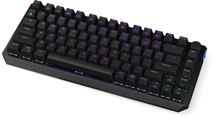 Клавіатура бездротова Endorfy Thock 75% Kailh Box Black Wireless Black (EY5A074) - зображення 5