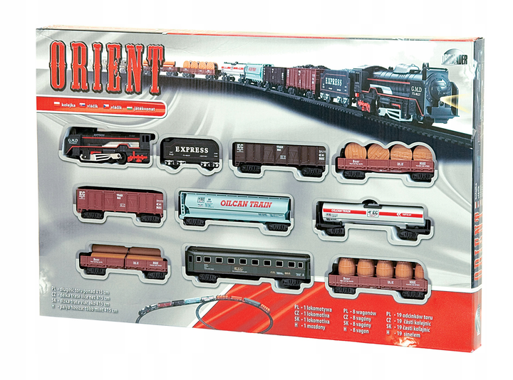 Ігровий набір Dromader Orient Railway 19 деталей (5900360003398) - зображення 1
