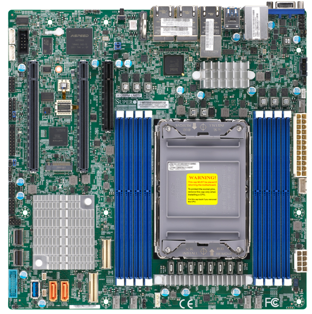 Материнська плата Supermicro MBD-X12SPM-LN6TF-O (s4189, Intel C621A, PCI-Ex16) - зображення 1