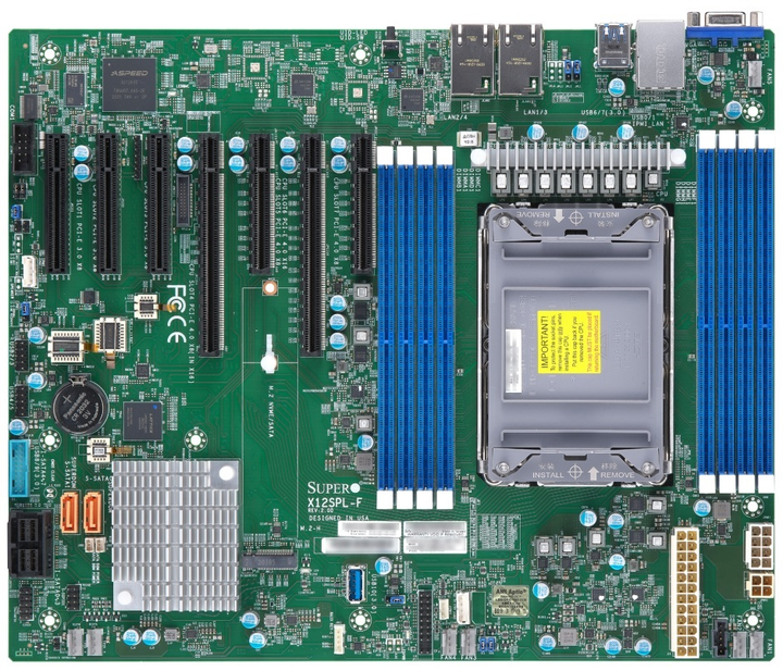 Płyta główna Supermicro MBD-X12SPL-LN4F-O (s4189, Intel C621A, PCI-Ex16) - obraz 1