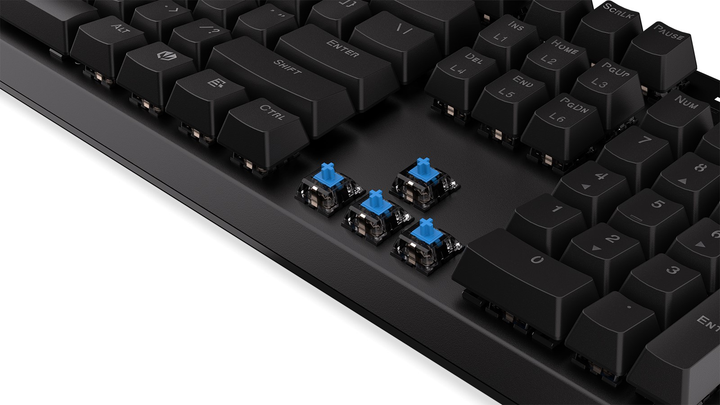 Klawiatura przewodowa Endorfy Thock Kailh Blue USB Black (EY5A121) - obraz 10
