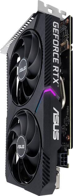 Відеокарта ASUS PCI-Ex GeForce RTX 3050 Dual OC Edition V2 LHR 8GB GDDR6 (128bit) (1852/14000) (HDMI, DisplayPort, DVI-D) (90YV0GH6-M0NA00) - зображення 8