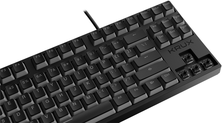 Klawiatura Krux Atax PRO RGB Pudding Gateron Yellow (KRX0129) - obraz 10