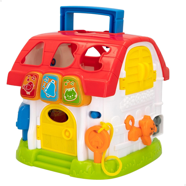 Interaktywny sorter Smily Play Sort and Learn Activity House (4895038507722) - obraz 2