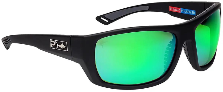 Окуляри Pelagic Pursuit - Polarized Mineral Glass к:matte black / green - зображення 1