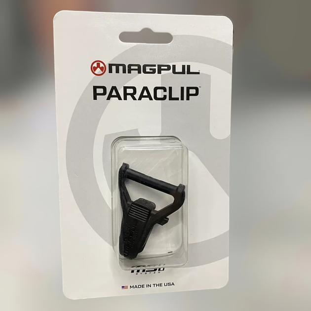 Антабка Magpul Paraclip™ для ременя MS1 або адаптерів (швидкознімна), Чорна, кріплення для ременя на зброю MAG541 - зображення 1