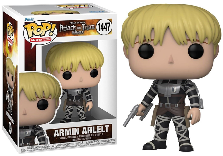 Атака Титанов фигурка фанко поп Attack on Titan Armin Arlert Армин ...