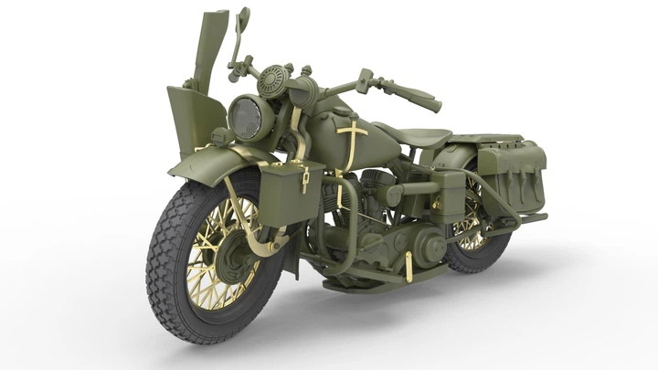 Сборная модель 1/35 Военный полицейский США с мотоциклом MiniArt 35168 - изображение 12