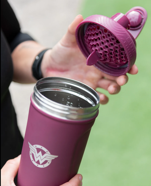 Шейкер Стальной SmartShake Reforce DC Womderwomen 900 ml - изображение 3