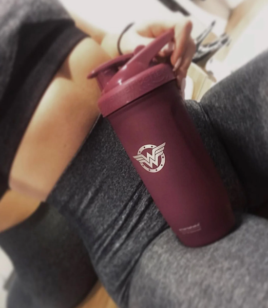 Шейкер Стальной SmartShake Reforce DC Womderwomen 900 ml - изображение 4