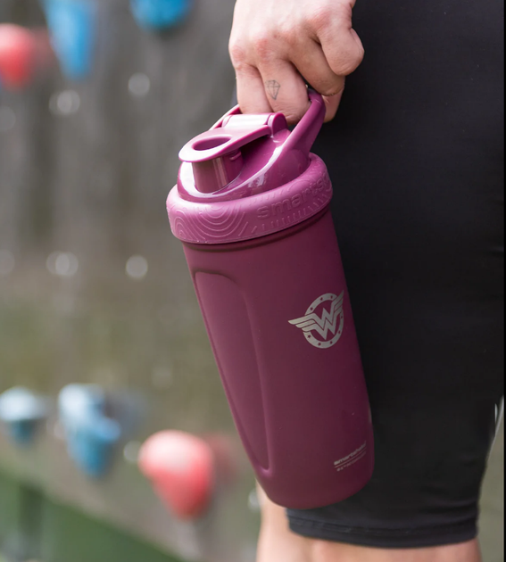 Шейкер Стальной SmartShake Reforce DC Womderwomen 900 ml - изображение 5