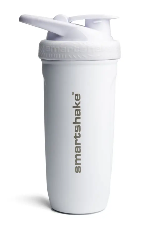 Шейкер SmartShake Reforce Stainless Steel 900 мл білий - зображення 2