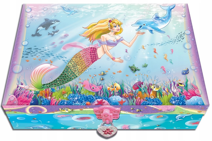 Набір для творчості Pulio Pecoware Mermaid у коробці із щоденником (5907543778241) - зображення 1