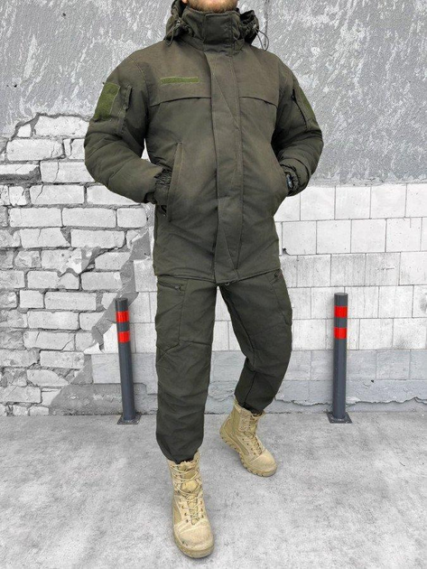 Зимовий тактичний костюм ISLAND олива 2XL - зображення 1