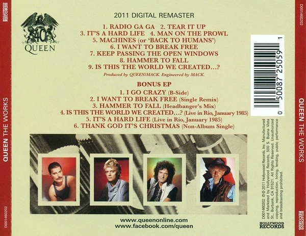 QUEEN – The Works (2CD, U.S.A.) – фото, отзывы, характеристики в