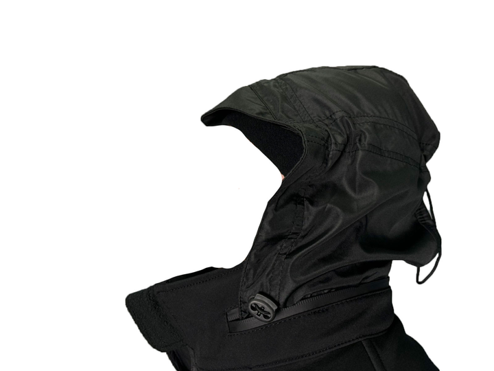 Куртка Soft Shell с флис кофтой черная Pancer Protection 54 - изображение 2
