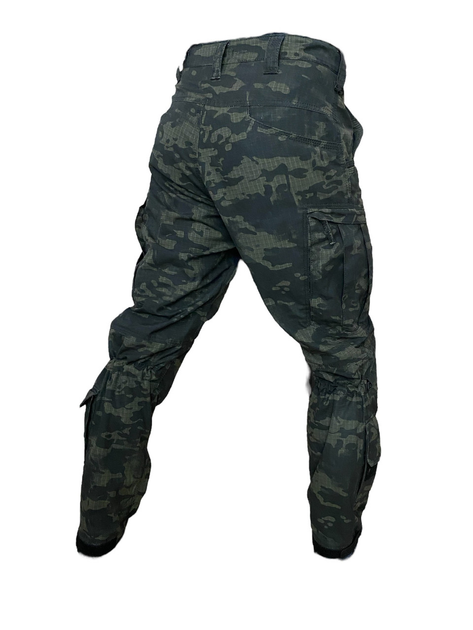 Тактичні штани STS 4К Combat Multicam/Black 56/5 - зображення 2