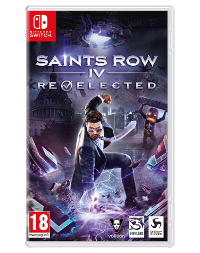 Игра Nintendo Switch Saints Row IV: Re-Elected Русские Субтитры - Фото 1 Игра Nintendo Switch Saints Row IV: Re-Elected Русские Субтитры - изображение 1