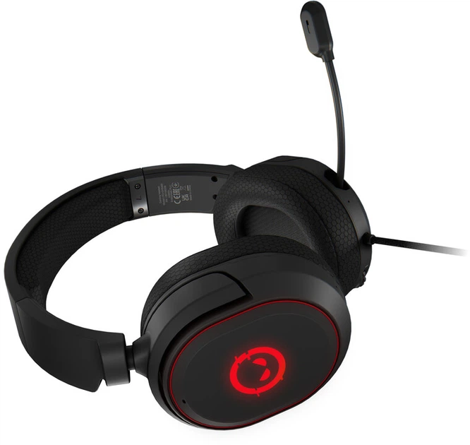 Навушники Lorgar Kaya 460 Gaming RGB USB Black (LRG-GHS460) - зображення 6