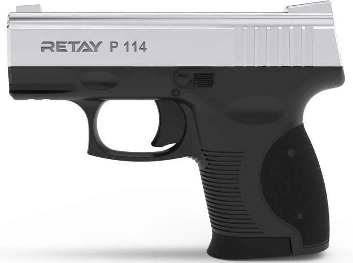 Стартовый пистолет Retay P 114 Nickel - изображение 1