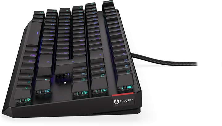 Клавіатура дротова Endorfy Thock TKL NO Kailh Brown USB Black (EY5B003) - зображення 7