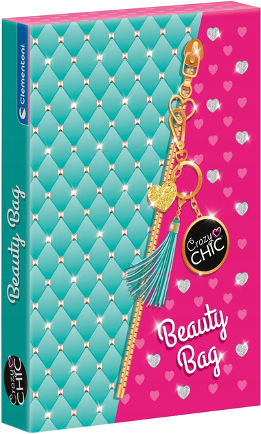 Палетка для макіяжу Clementoni Crazy Chic Beauty Bag (8005125186440) - зображення 1