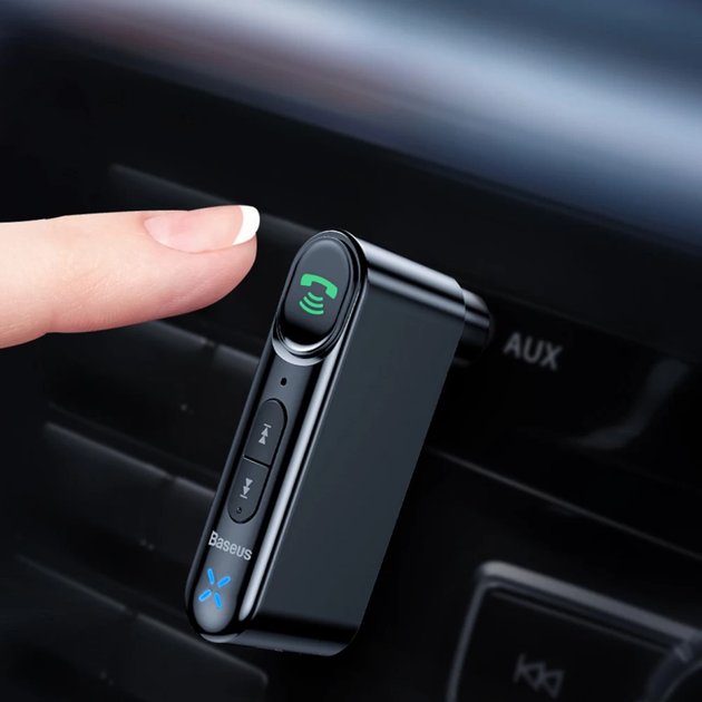 Bluetooth-ресивер Baseus BSBA-02 AUX Wireless Audio Receiver Black (WXQY010001) - изображение 9
