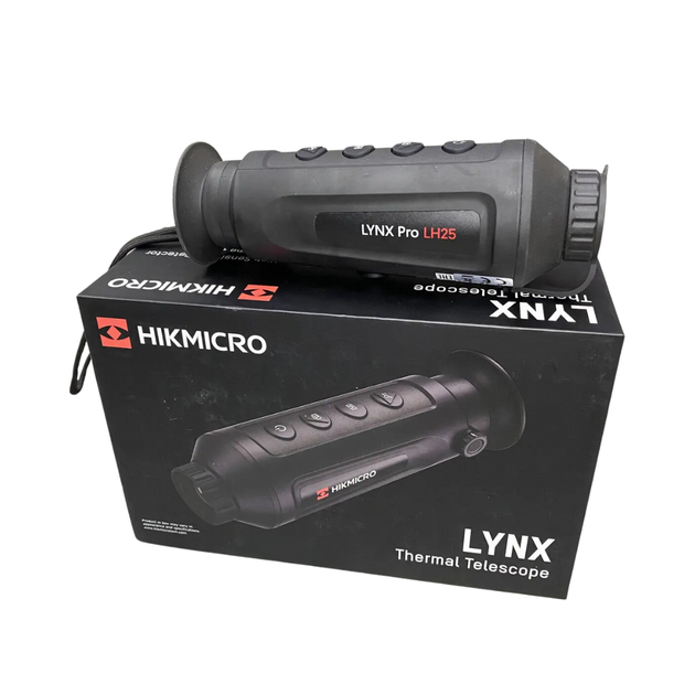 Тепловізійний монокуляр HIKVISION HikMicro Lynx Pro LH25 - 25XG, 384×288, 50 Гц, об'єктив 25 мм, LCOS 1280×960 - Фото 6 Тепловізійний монокуляр HIKVISION HikMicro Lynx Pro LH25 - 25XG, 384×288, 50 Гц, об'єктив 25 мм, LCOS 1280×960 - зображення 6