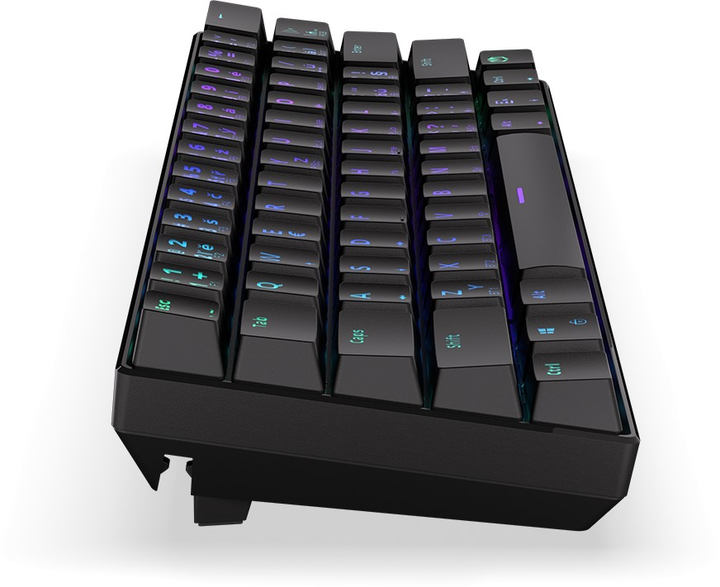 Клавіатура бездротова Endorfy Thock Compact CZ Kailh Box Red Wireless Black (EY5C001) - зображення 6