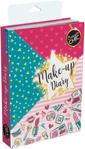 Paleta do makijażu Clementoni Crazy Chic Make-up Diary (8005125186457) - obraz 1