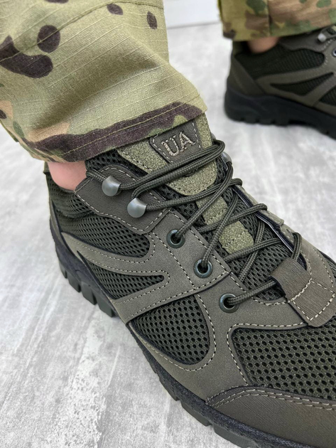 Тактические кроссовки Tactical Forces Shoes Olive Elite 43 - изображение 2