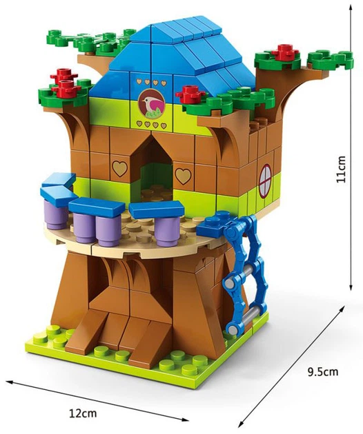 Конструктор Qunxing Toys Будиночок на дереві 1000 деталей (K8832-5) - изображение 2