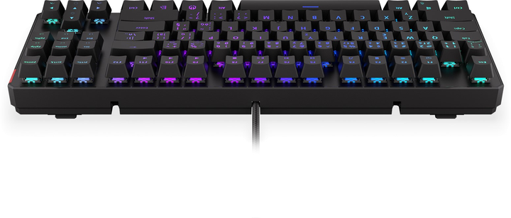 Клавіатура дротова Endorfy Thock TKL CZ Kailh Red USB Black (EY5C004) - зображення 3