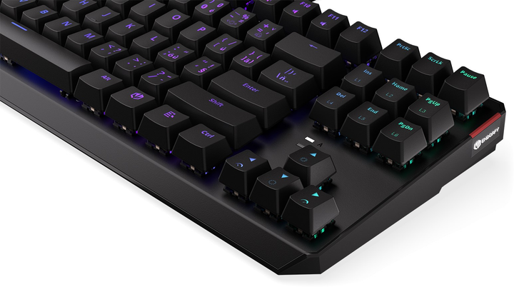 Клавіатура дротова Endorfy Thock TKL CZ Kailh Red USB Black (EY5C004) - зображення 9