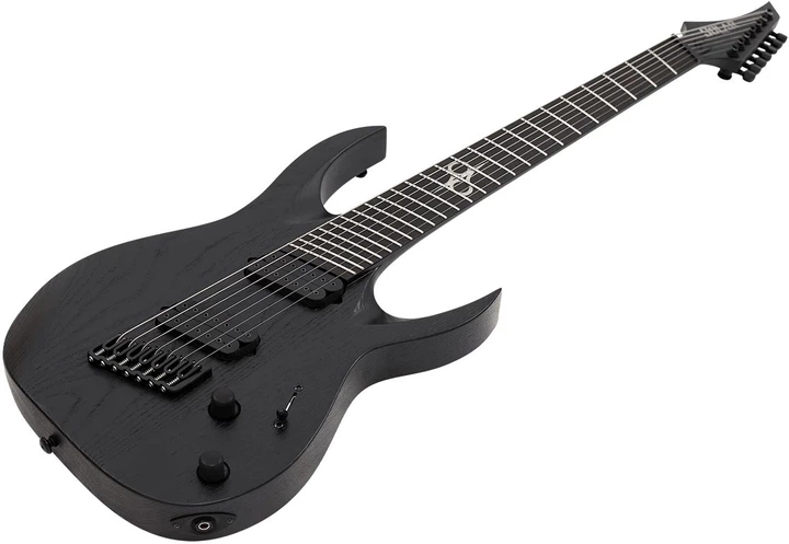 Электрогитара SOLAR GUITARS A1.7BOP-FF BLACK OPEN PORE MATTE - изображение 2