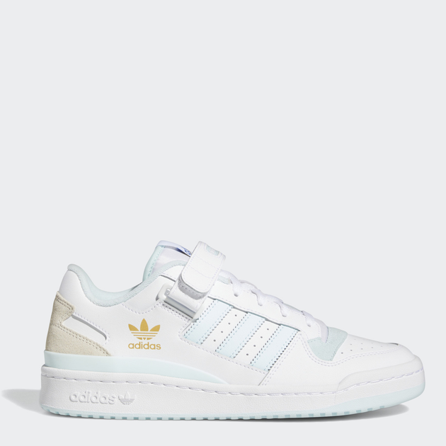 Tenisówki damskie skórzane do kostki Adidas Originals Forum Low GW4369 36.5 (4UK) 22.5 cm Białe (4065426817553) - obraz 1