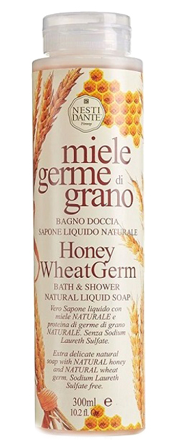 Гель для душу Nesti Dante Miele Germe Di Grano Honey Wheat Germ Bath & Shower Natural Liquid Soap 300 мл (837524000212) - зображення 1