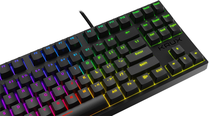 Клавіатура Krux Atax Pro RGB Gateron (KRX0079) - зображення 5