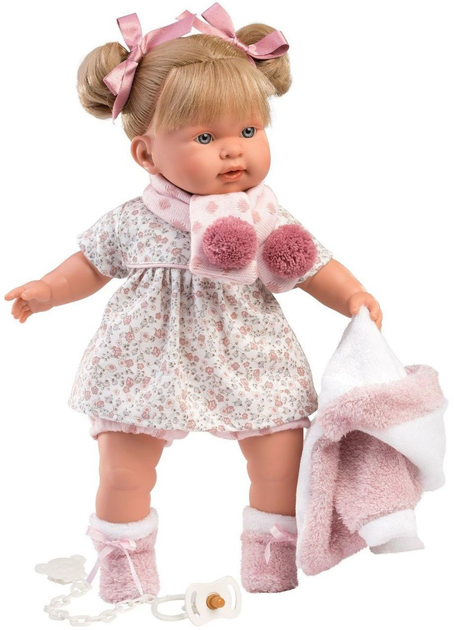 Lalka bobas Llorens Alexandra 42 cm (8426265422807) - obraz 4