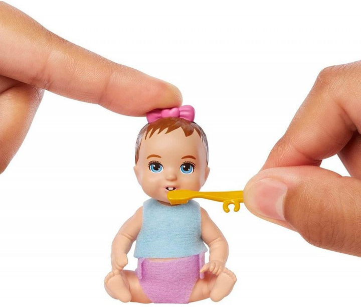 Пупс Barbie Skipper Inc First Tooth Baby with accessories (194735098248) - зображення 4