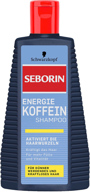 Шампунь Seborin Energie Koffein з кофеїном для тонкого та ослабленого волосся 250 мл (4015000981194) - зображення 1