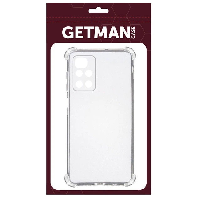TPU чохол GETMAN Ease logo посилені куті для Xiaomi Redmi 10 - зображення 2