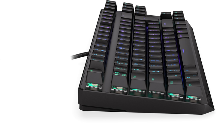 Klawiatura bezprzewodowa Endorfy Thock TKL HU Kailh Box Brown Wireless Black (EY5E005) - obraz 8